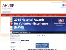 Tablet Screenshot of ahvrp.org